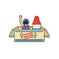 Fish is in the Freezer! 2025 NYE Ice Cream Gag Sticker
