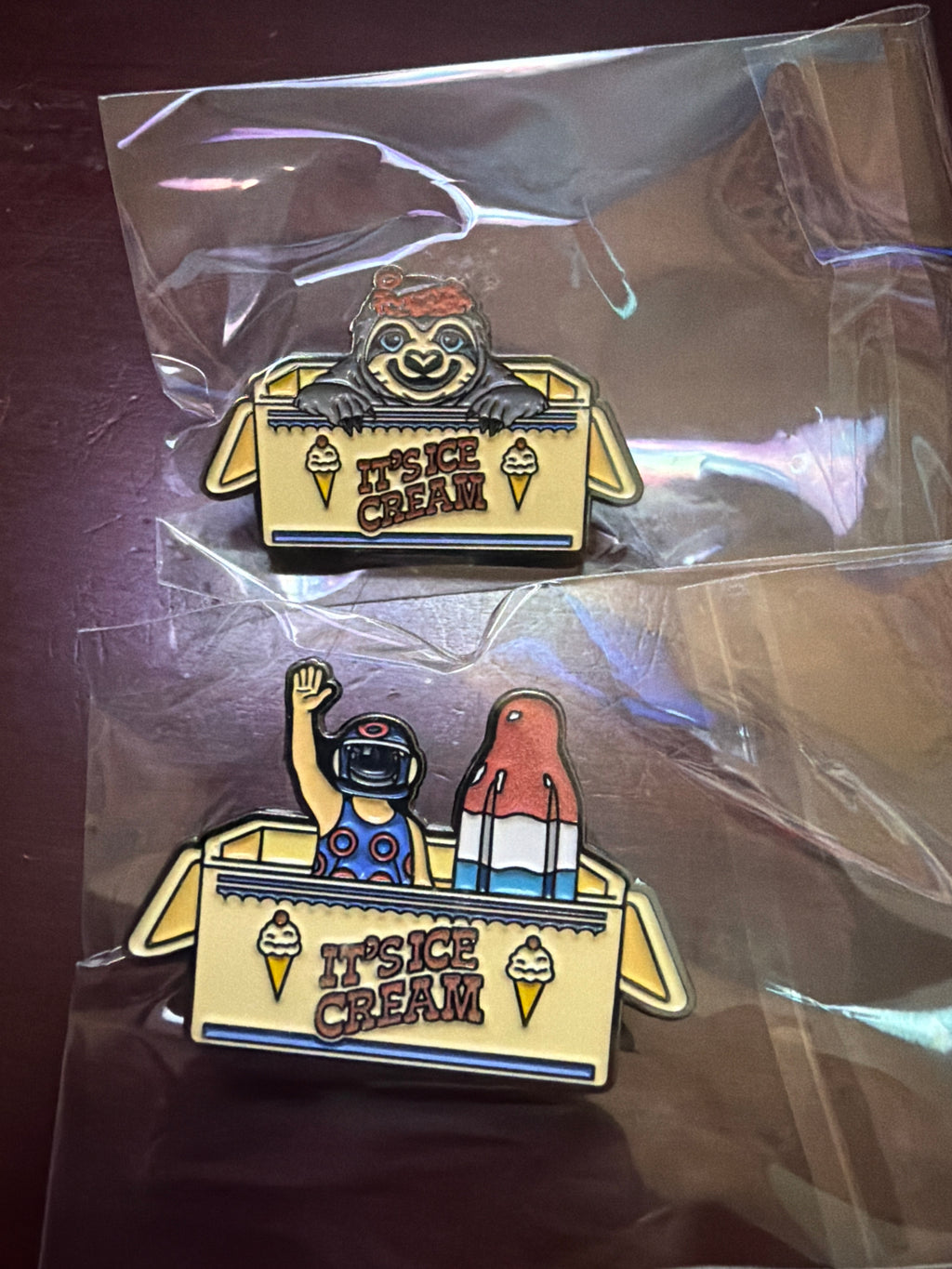 NYE 25 It’s Ice (Cream) Pin Set